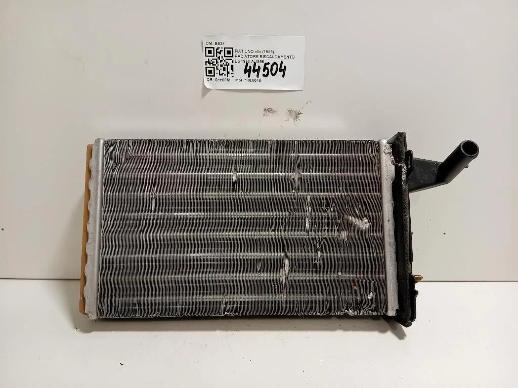 Radiatore Riscaldamento 7753630 Fiat UNO II 1989