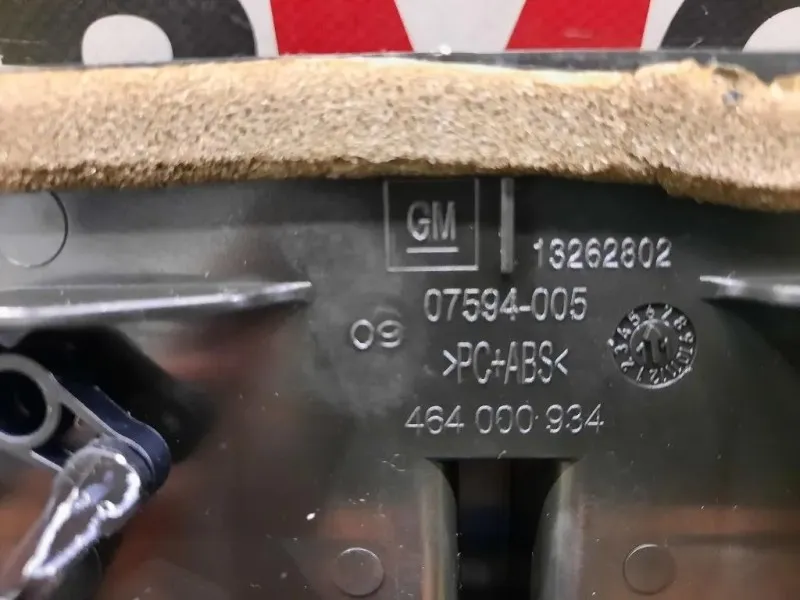 Griglia Condotto ARIA Cruscotto Centrale SUP 13262802 Opel Meriva B 2010