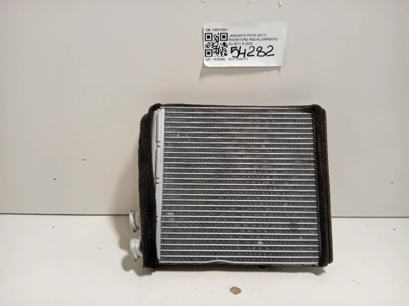 Radiatore Riscaldamento K9873007 Jaguar E-pace 2017
