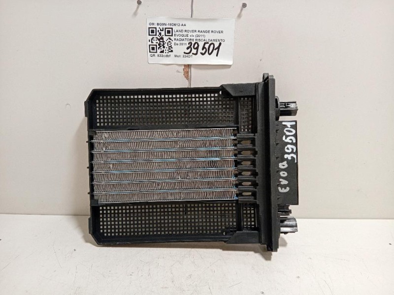 Radiatore Riscaldamento BG9N-18D612-AA Land Rover Range Rover Evoque I 2011