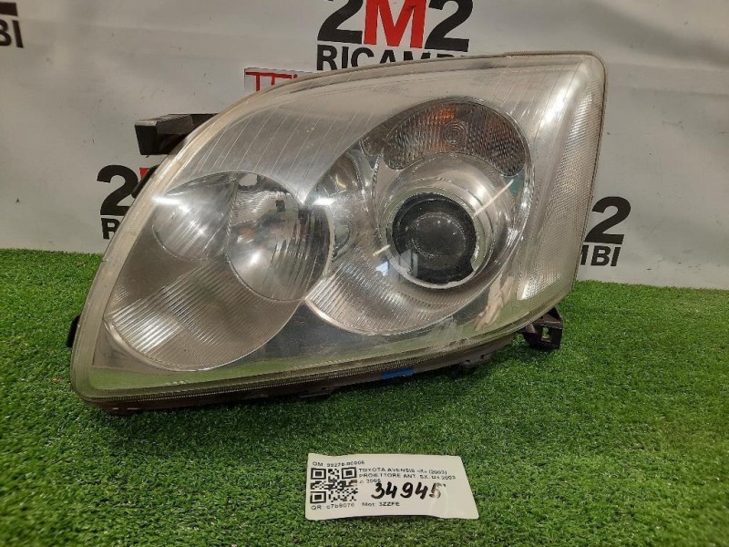 Proiettore ANT SX 99226-80008 Toyota Avensis II 2003