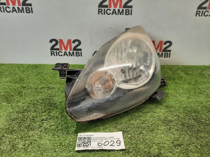 Proiettore ANT SX 811500H070 Toyota AYGO I 2005