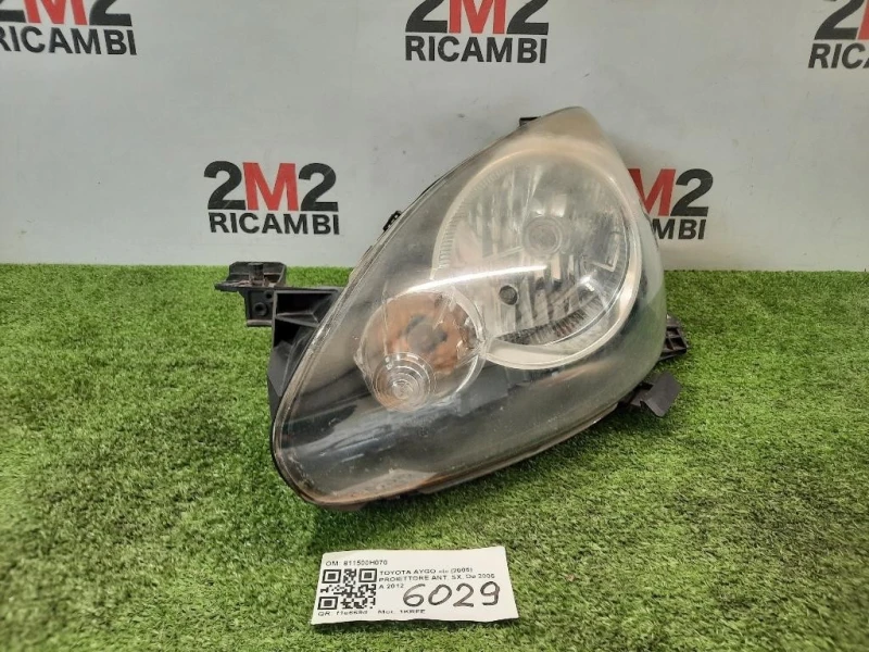 Proiettore ANT SX 811500H070 Toyota AYGO I 2005