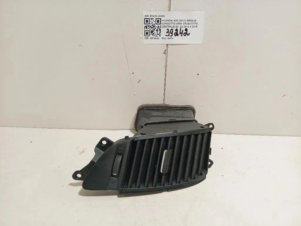 Griglia Condotto ARIA Cruscotto Centrale SX 97410-1K000 Hyundai IX20 2011
