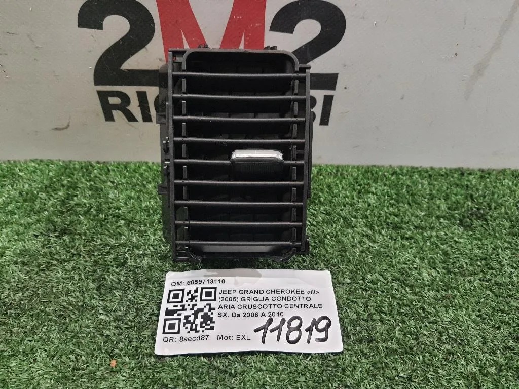 Griglia Condotto ARIA Cruscotto Centrale SX 6059713110 Jeep Grand Cherokee III 2005
