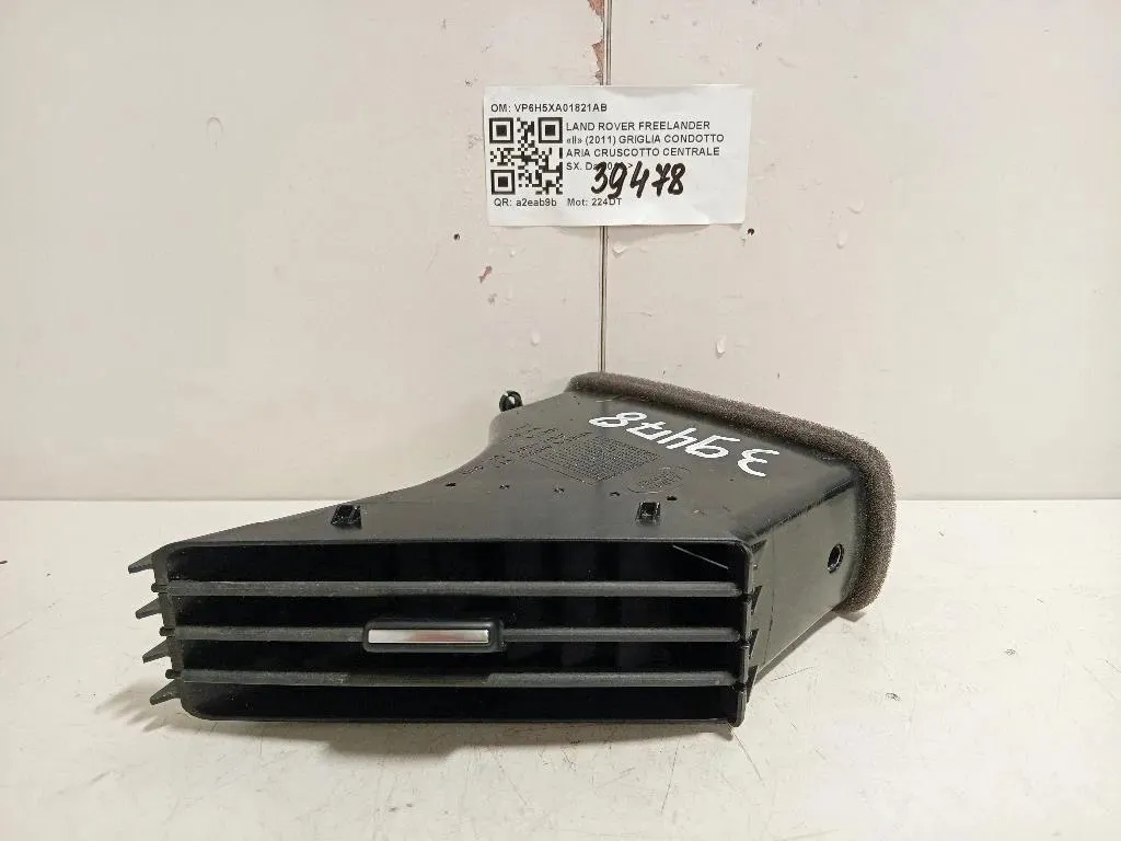 Griglia Condotto ARIA Cruscotto Centrale SX VP6H5XA01821AB Land Rover Freelander II 2011
