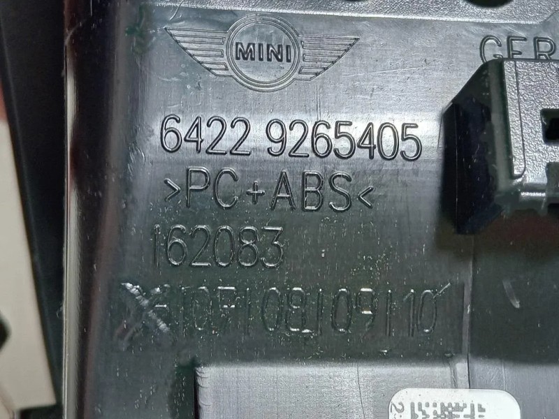 Griglia Condotto ARIA Cruscotto Centrale SX 6422 9265405 Mini MINI Cooper F56 2014