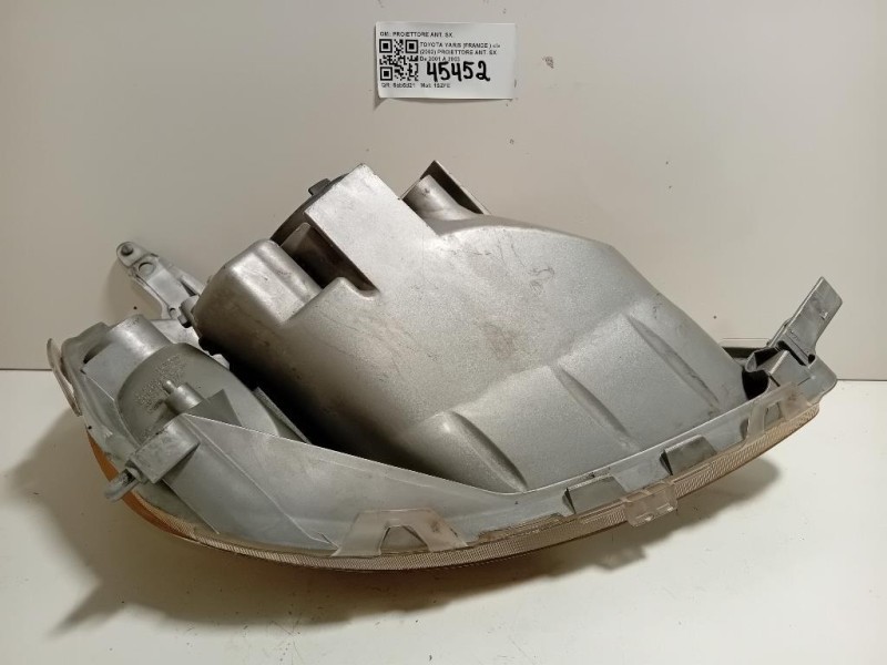 Proiettore ANT SX PROIETTORE ANT SX Toyota Yaris France I 2002
