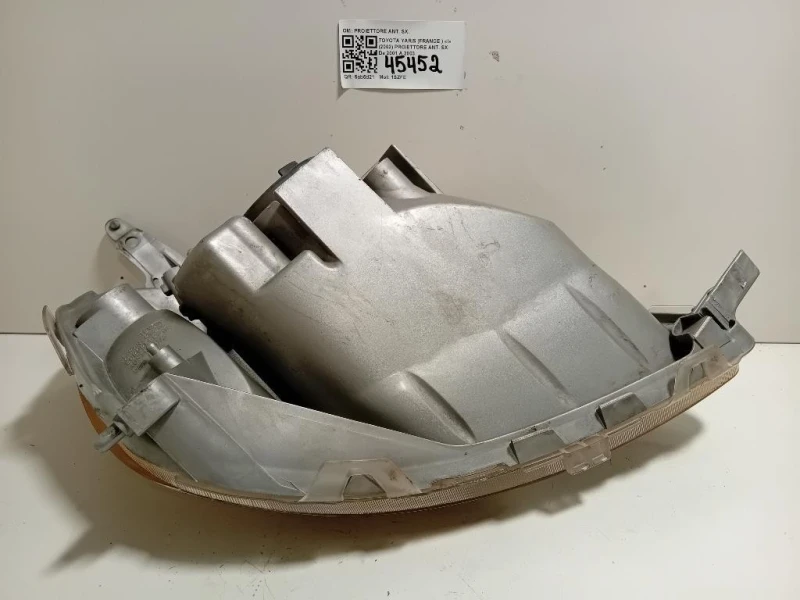 Proiettore ANT SX PROIETTORE ANT SX Toyota Yaris France I 2002