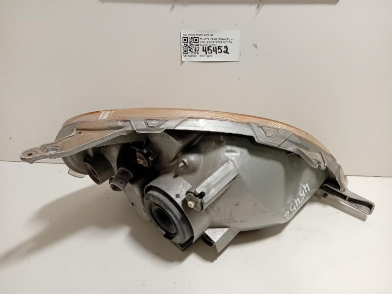 Proiettore ANT SX PROIETTORE ANT SX Toyota Yaris France I 2002