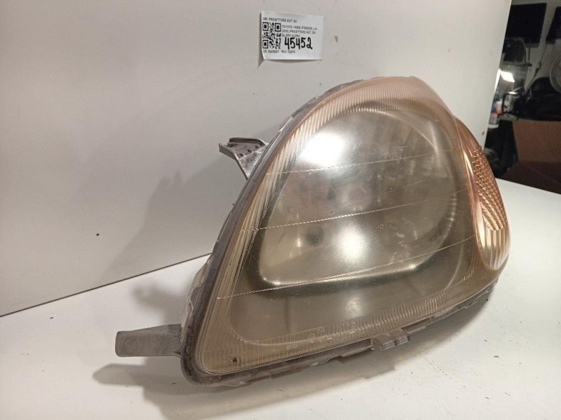 Proiettore ANT SX PROIETTORE ANT SX Toyota Yaris France I 2002