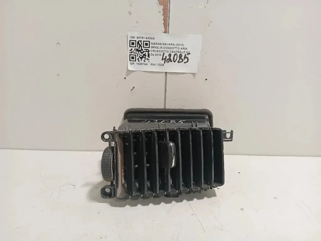 Griglia Condotto ARIA Cruscotto Centrale SX 68751-4X00A Nissan Navara 2010