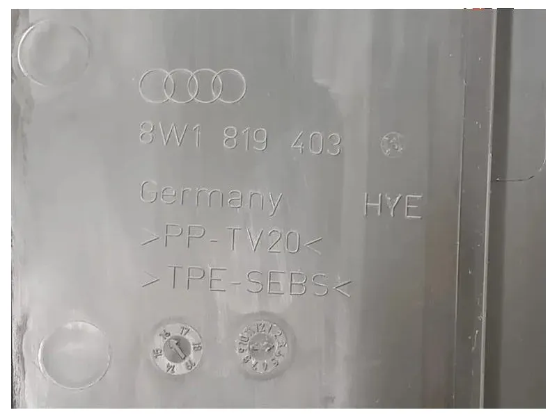 Griglia Condotto ARIA Parabrezza 8W1 819 403 PARABREZZA Audi A4 8W5 Avant 2015