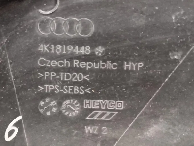 Griglia Condotto ARIA Parabrezza 4K1 819 448 Audi A6 4a5c8 Avant 2018