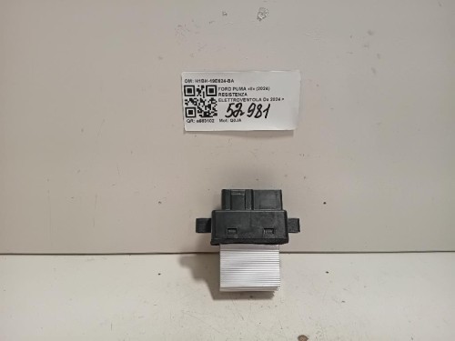 Resistenza Elettroventola H1BH-19E624-BA Ford PUMA II 2024