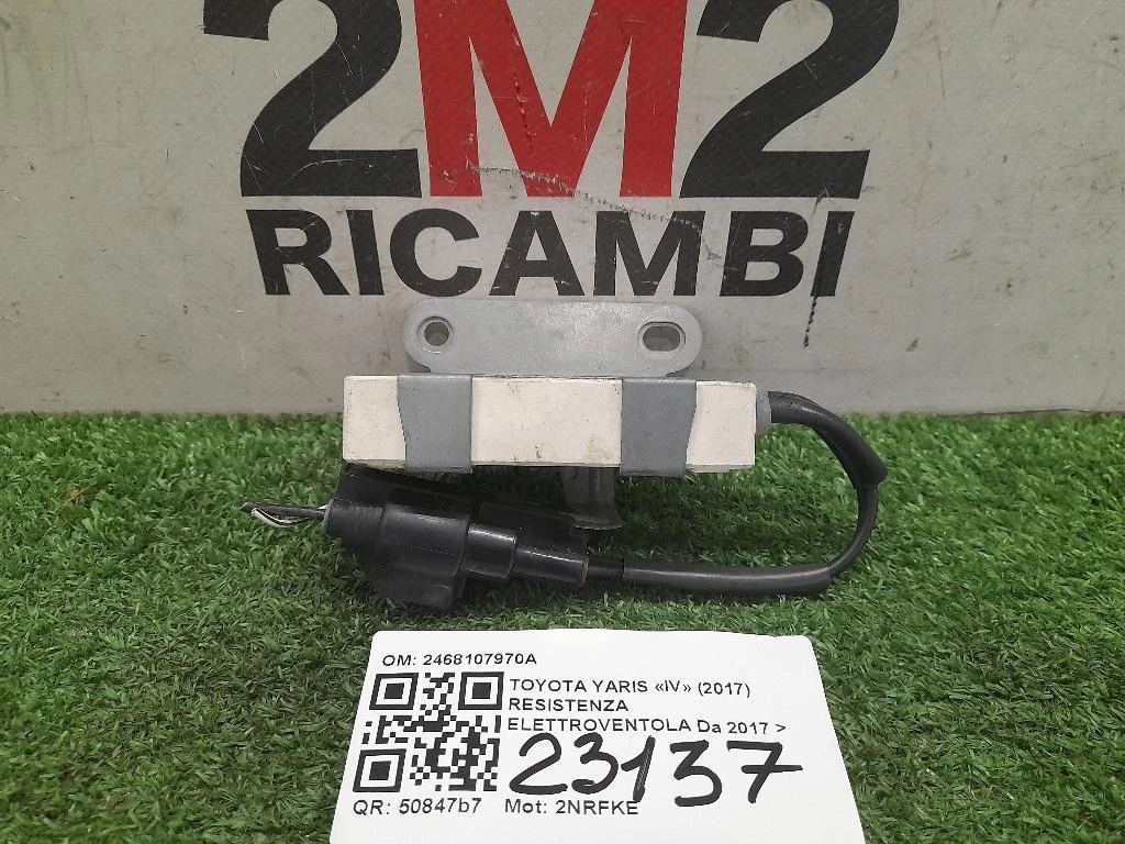 Resistenza Elettroventola 2468107970A Toyota Yaris IV 2017
