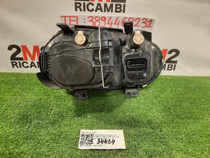 Proiettore ANT SX 08-341-1108L Volkswagen GOLF IV 1998