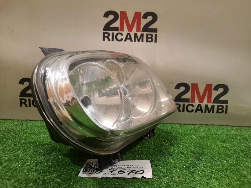 Proiettore ANT SX 1J1941015C Volkswagen GOLF IV 1998