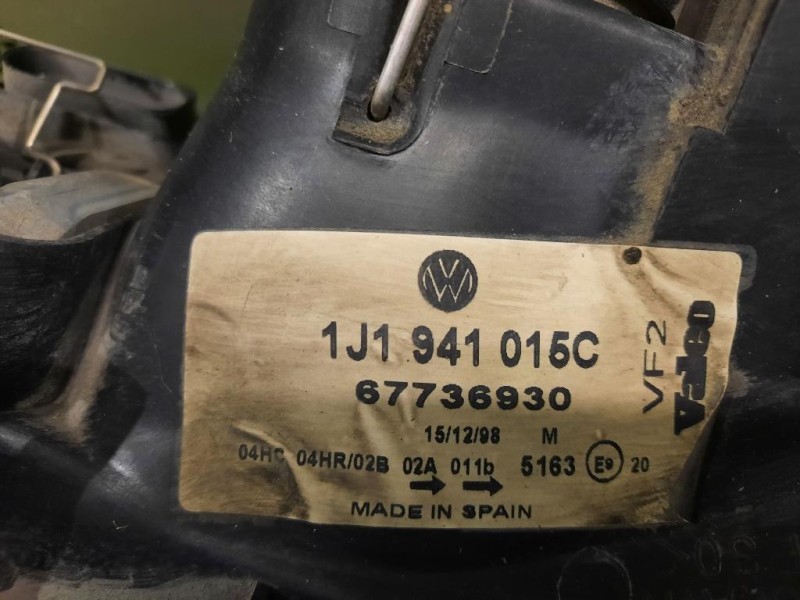 Proiettore ANT SX 1J1941015C Volkswagen GOLF IV 1998