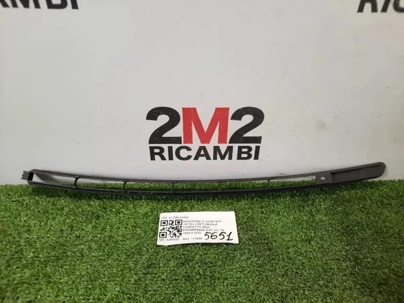 Griglia Condotto ARIA Parabrezza SUP DX A1708310259 CENTRALE Mercedes Classe SLK R170 1997