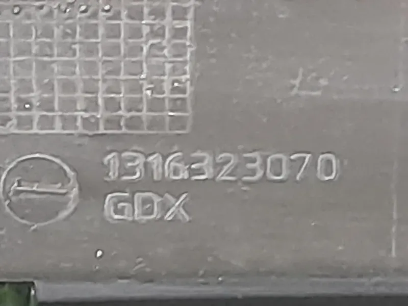 Griglia Copertura Cunetta Acqua 1316323070 Citroen Jumper III 2014