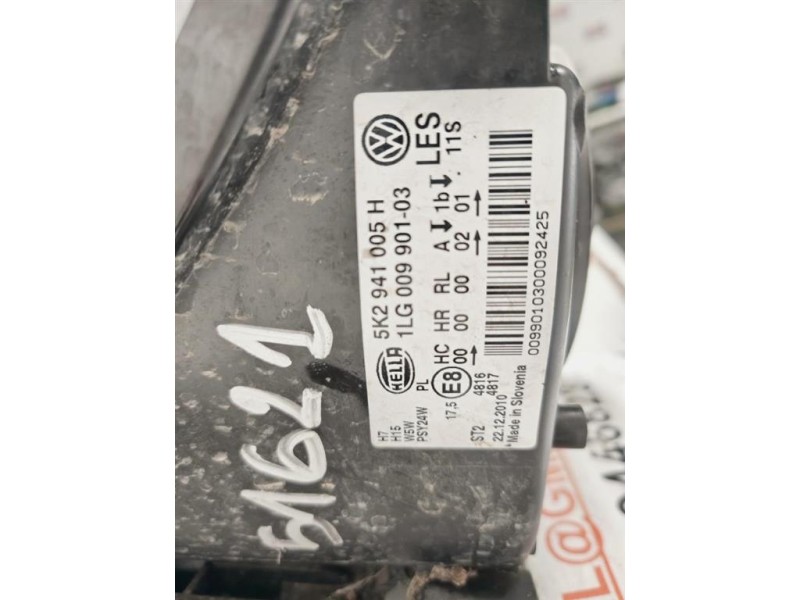 Proiettore ANT SX 5K2941005H Volkswagen GOLF VI 2009