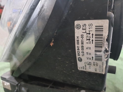 Proiettore ANT SX 5K2941005H Volkswagen GOLF VI 2009