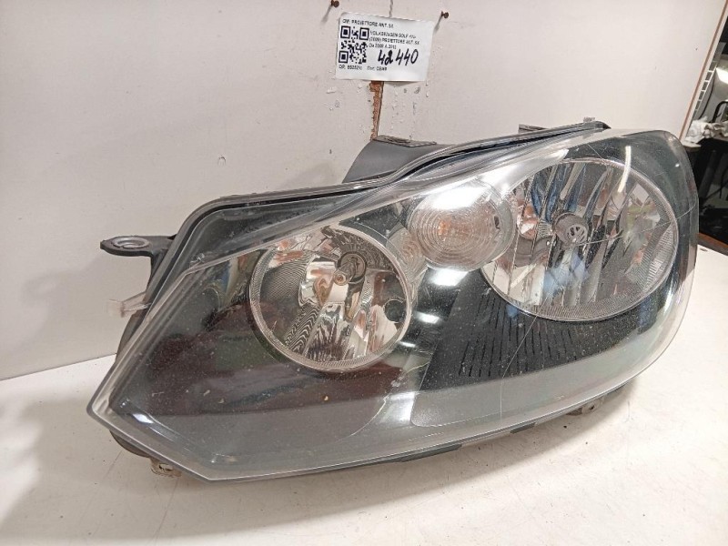 Proiettore ANT SX 5K1941005S FARO PROIETTORE LUCE Volkswagen GOLF VI 2009