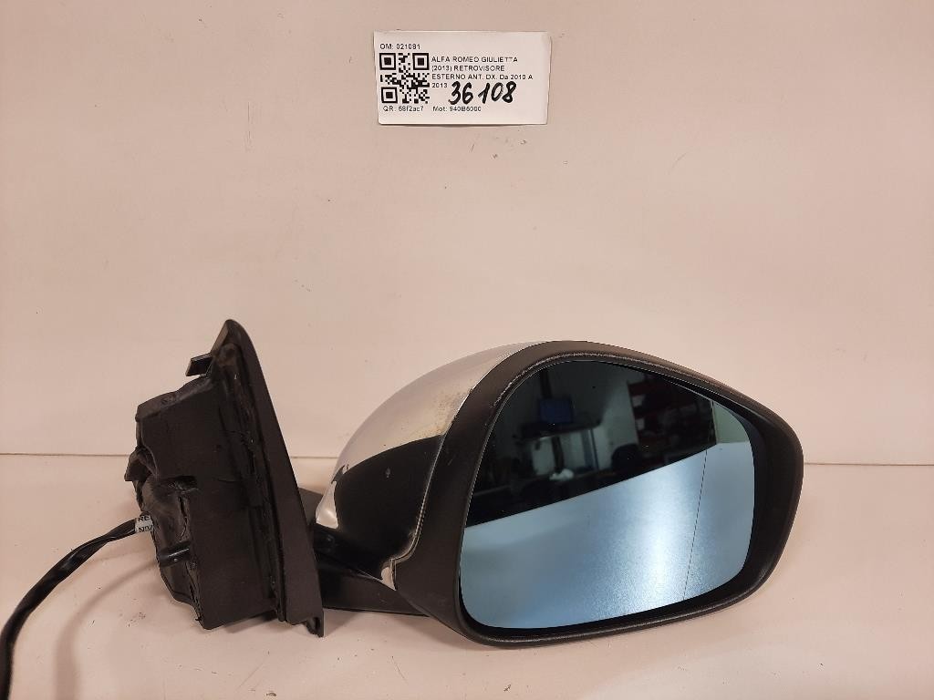 Retrovisore Esterno ANT DX 021081 9 FILE Alfa Romeo Giulietta 2013