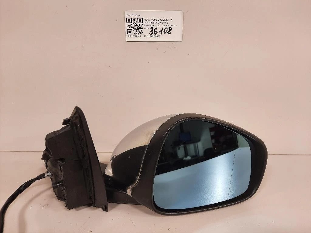 Retrovisore Esterno ANT DX 021081 9 FILE Alfa Romeo Giulietta 2013