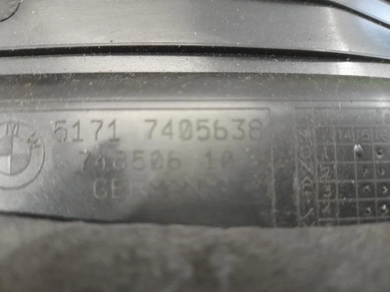 Griglia Copertura Cunetta Acqua SX 7405638 Bmw Serie 3 F30 Berlina 2012