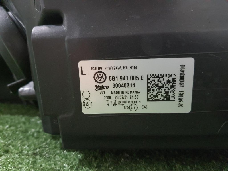 Proiettore ANT SX 5G1941005E Volkswagen GOLF VII 2017