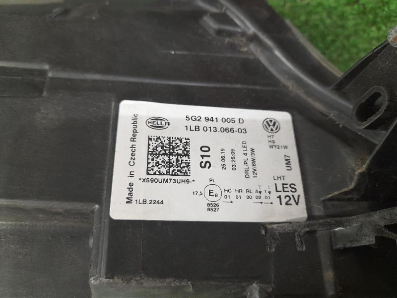 Proiettore ANT SX 5G2941005D Volkswagen GOLF VII 2017