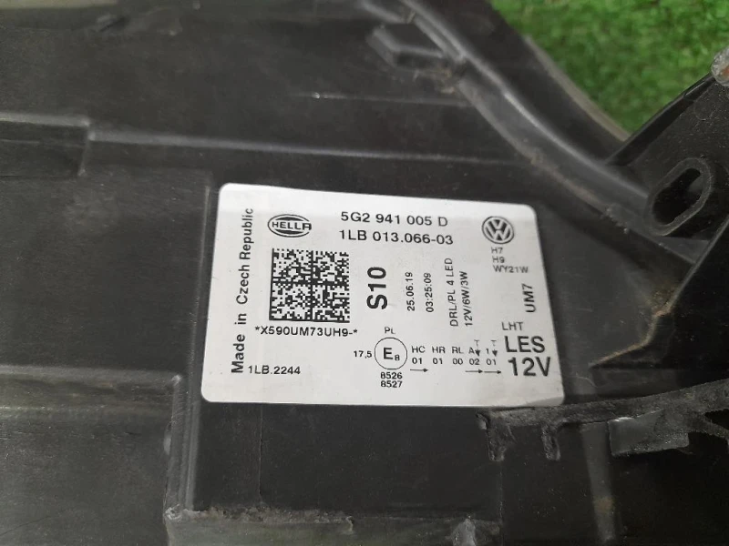 Proiettore ANT SX 5G2941005D Volkswagen GOLF VII 2017