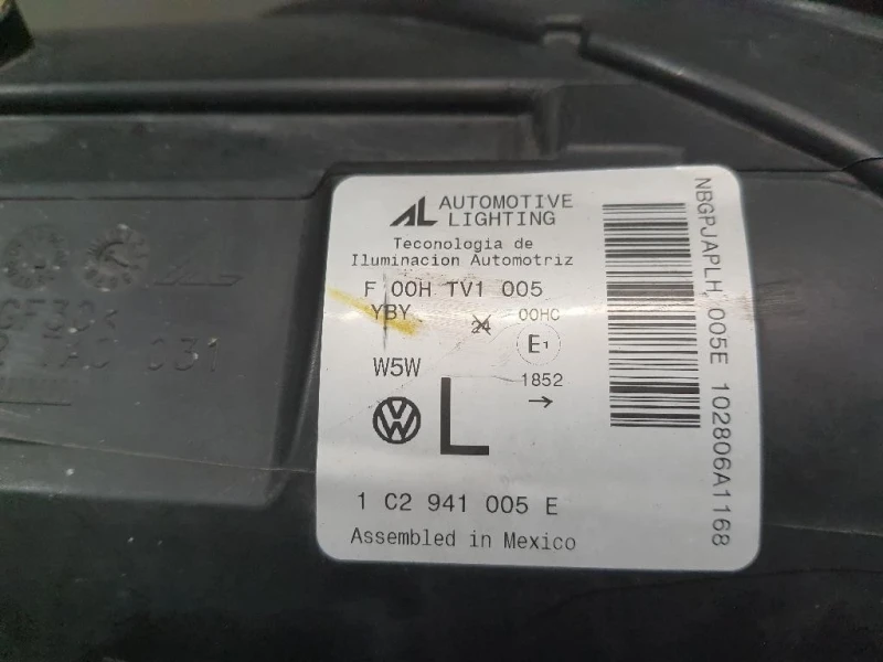 Proiettore ANT SX 1C0941005E Volkswagen NEW Beetle I Cabrio 2002