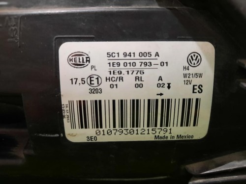 Proiettore ANT SX 5C1941005A Volkswagen NEW Beetle II Cabrio 2011