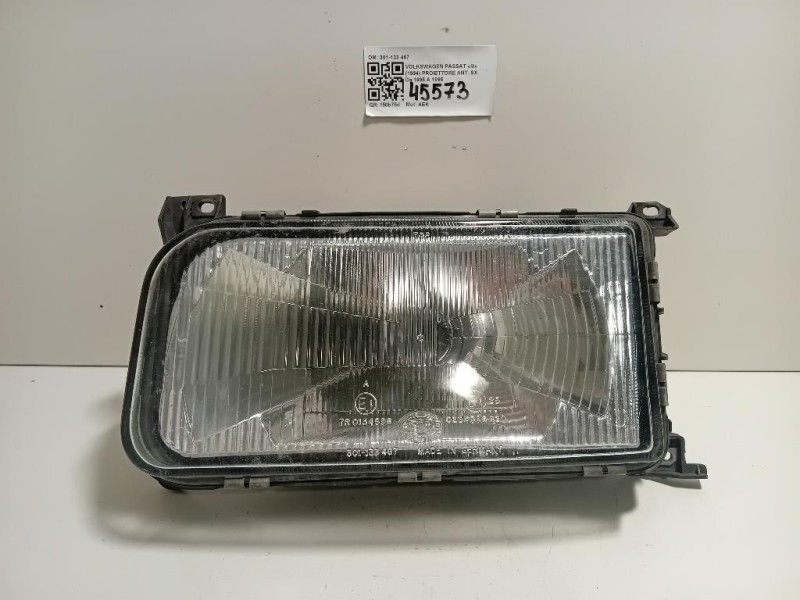 Proiettore ANT SX 301133467 Volkswagen Passat III 1994