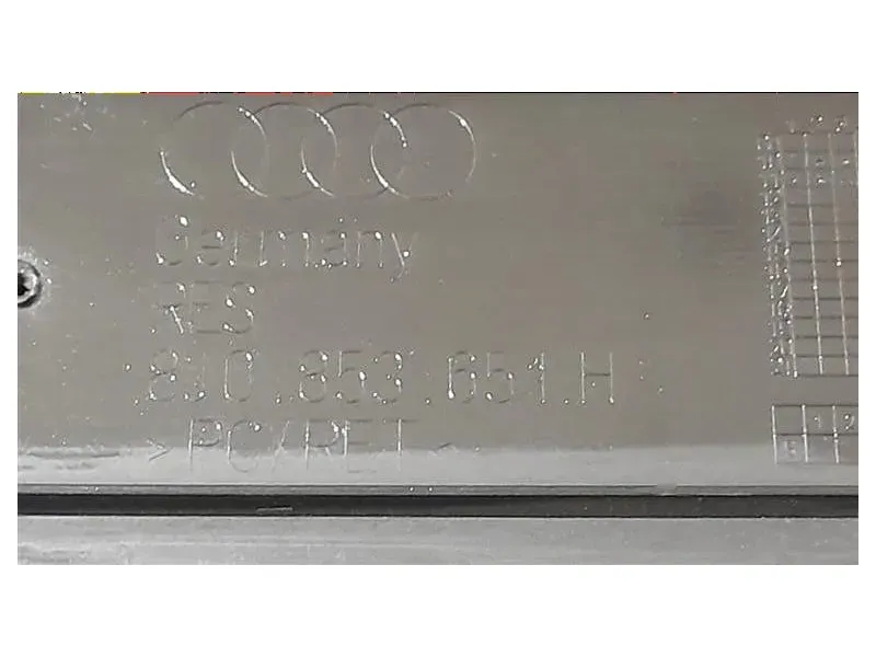 Griglia DI Ventilazione Paraurti ANT 8V3853037 Audi A3 8VA Sportback 2012