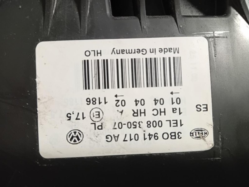 Proiettore ANT SX 3BO 941 017 AG Volkswagen Passat V Variant 2005