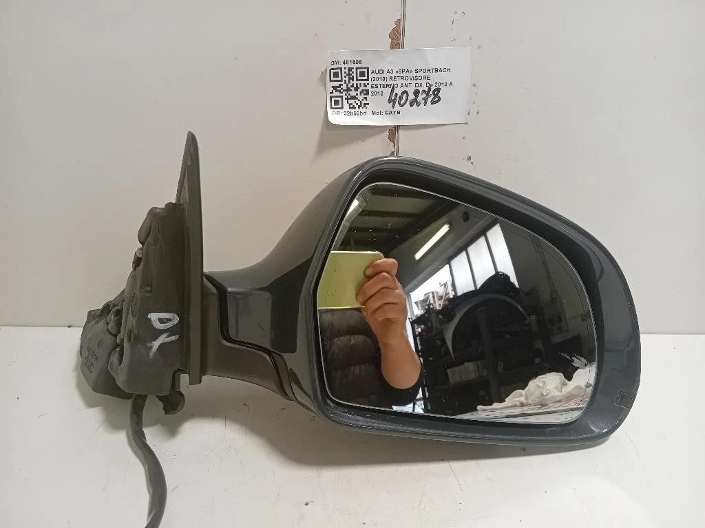 Retrovisore Esterno ANT DX 481506 Audi A3 8PA Sportback 2010