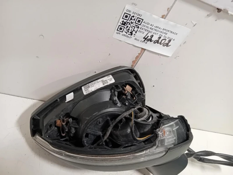 Retrovisore Esterno ANT DX 021262 6 FILI Audi A3 8PA Sportback 2010
