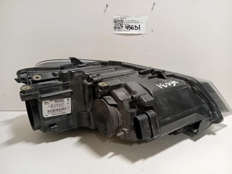 Proiettore ANT SX 6R1 941 007 E DIFFETTI Volkswagen POLO V 2006