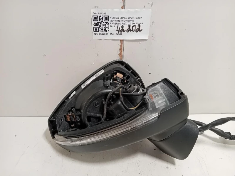 Retrovisore Esterno ANT DX 021262 6 FILI Audi A3 8PA Sportback 2010