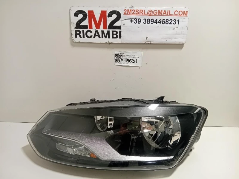 Proiettore ANT SX 6R1 941 007 E DIFFETTI Volkswagen POLO V 2006