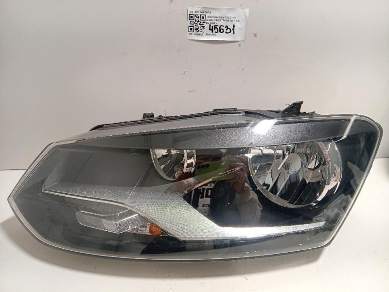 Proiettore ANT SX 6R1 941 007 E DIFFETTI Volkswagen POLO V 2006
