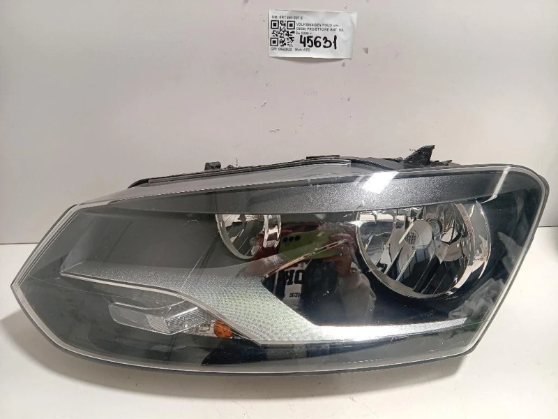 Proiettore ANT SX 6R1 941 007 E DIFFETTI Volkswagen POLO V 2006
