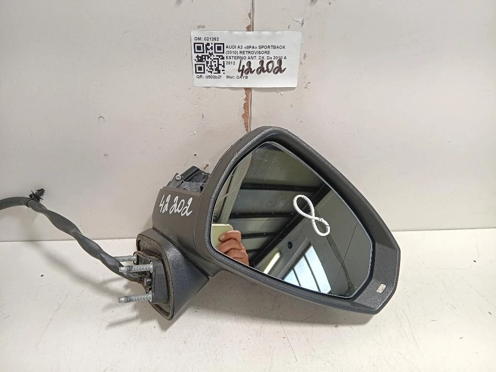 Retrovisore Esterno ANT DX 021262 6 FILI Audi A3 8PA Sportback 2010