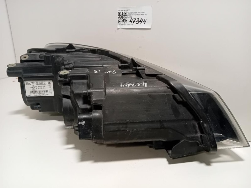 Proiettore ANT SX 6R2 941 007 F Volkswagen POLO V 2006