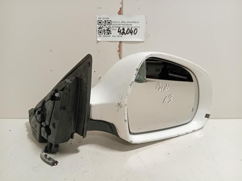 Retrovisore Esterno ANT DX 8P1858532EC01C Audi A3 8PA Sportback 2010