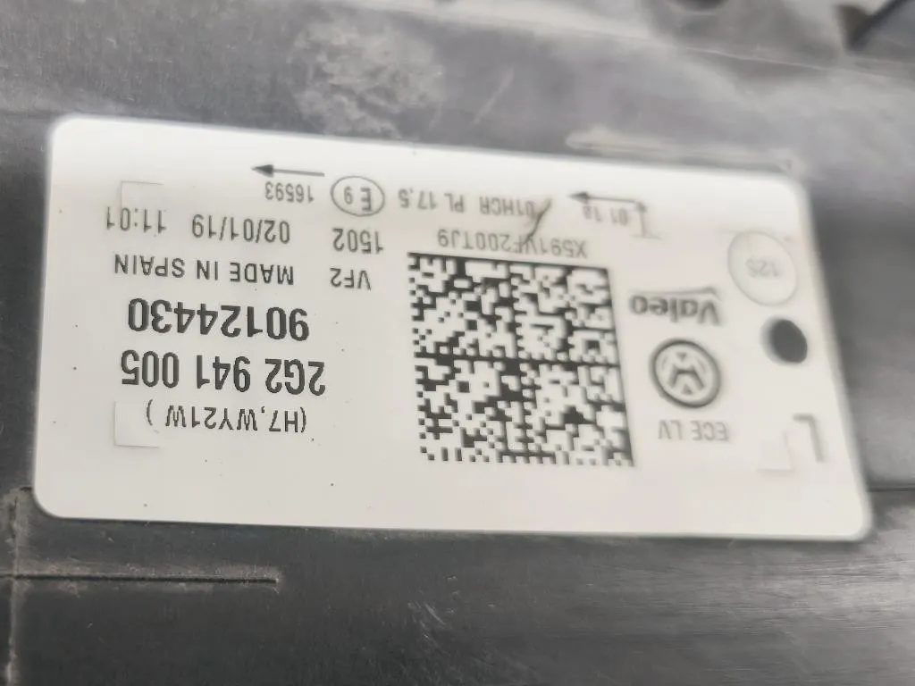 Proiettore ANT SX 2G2941005 Volkswagen POLO VII 2017